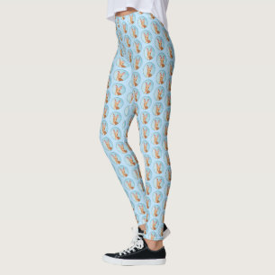 Leggings Peinture Pharaon Hound - Cute Original Chien Art