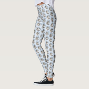 Leggings Peinture Saint Bernard - Cute Original Chien Art