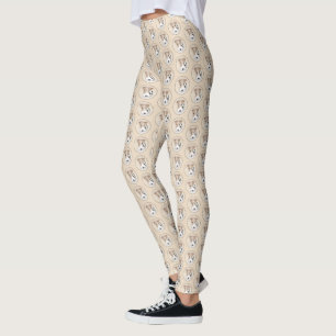 Leggings Peinture Terrier de Renard de fil - Cute Original 