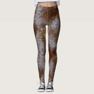 Leggings Pelage fauve