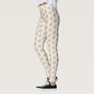 Leggings Pembroke Welsh Corgi Peinture - Art Chien original