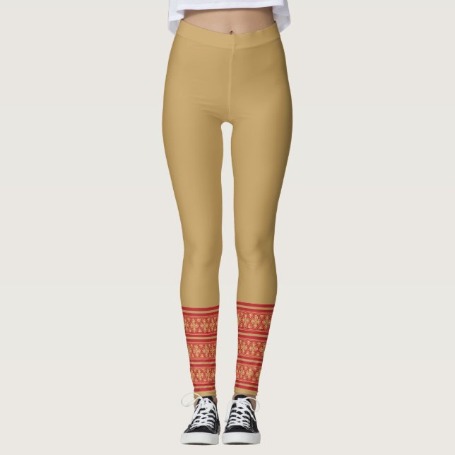 Leggings Pendentif téléphonique (Devant)