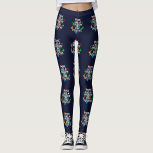 Leggings PENSEZ COMME UN PROTON ET RESTEZ POSITIF Science