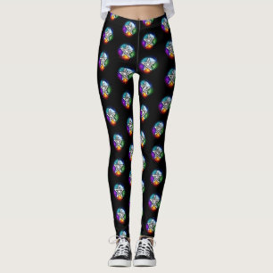 Leggings pentagramme du Wiccan
