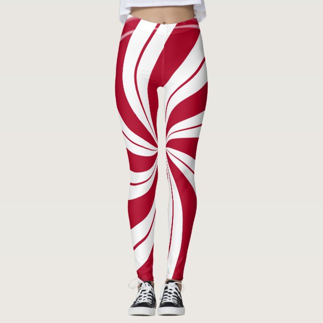 Leggings Peppermint Multi Swirl (Devant)