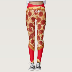 Leggings Pepperoni Pizza Thunder_Cove