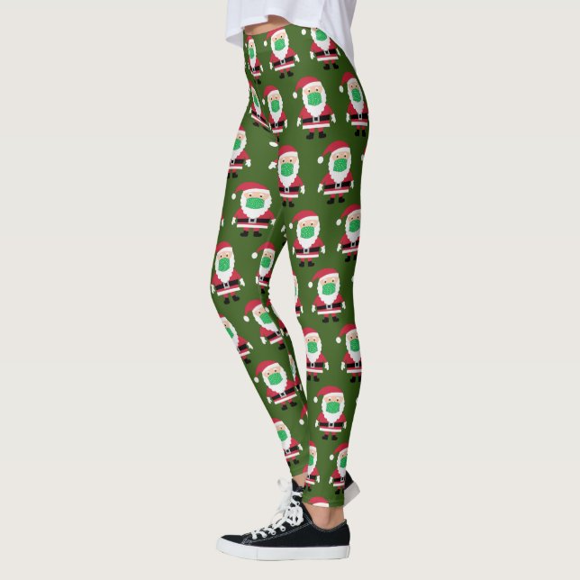 Leggings Père Noël masqué (Gauche)