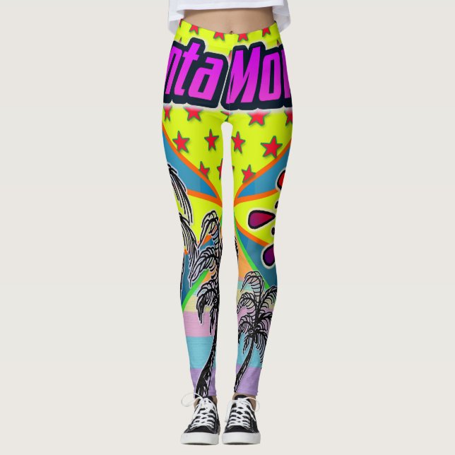 Leggings père Noël Monica Freedom (Devant)