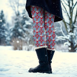 Leggings Père Noël Poinsettia traditionnel Rouge Bleu Noël<br><div class="desc">Ce design amusant et festif présente un Santa Claus dessiné à la main et des poinsettia en rouge et bleu classique pour cette sensation de vacances confortable et traditionnelle avec un soupçon de fantaisie. Art original de Malissa Melrose.</div>