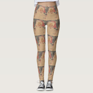 Leggings Père Noël vintage
