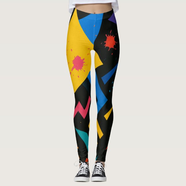 Leggings Performance Artistique (Devant)