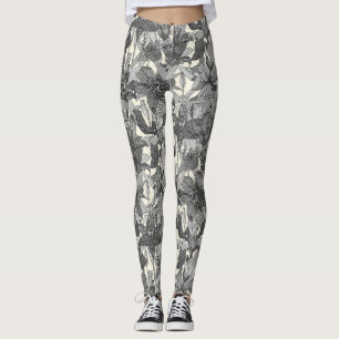 Leggings perle noire