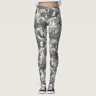 Leggings perle noire