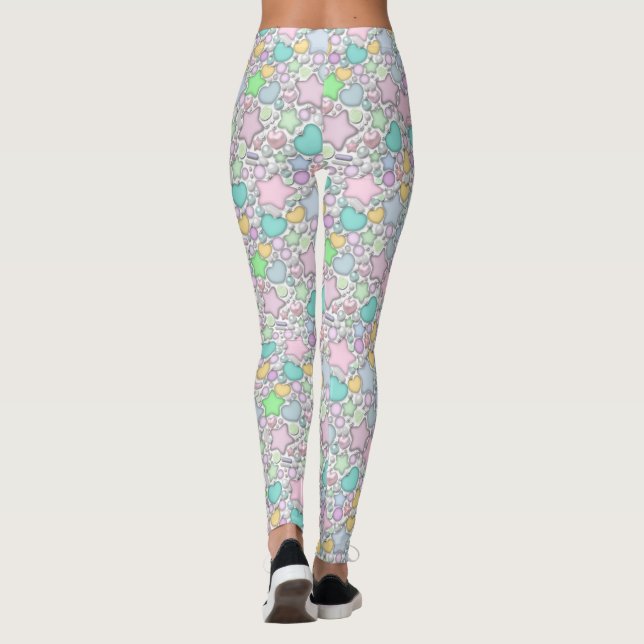 Leggings Perles de verre, bijoux (Dos)