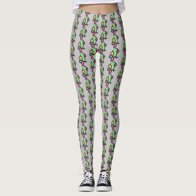 Leggings Perroquet (Devant)
