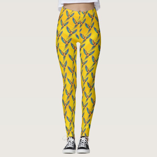 Leggings Perroquet (Devant)