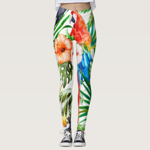 Leggings Perroquet tropical