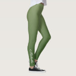 Leggings Personalized green<br><div class="desc">Personalized green</div>