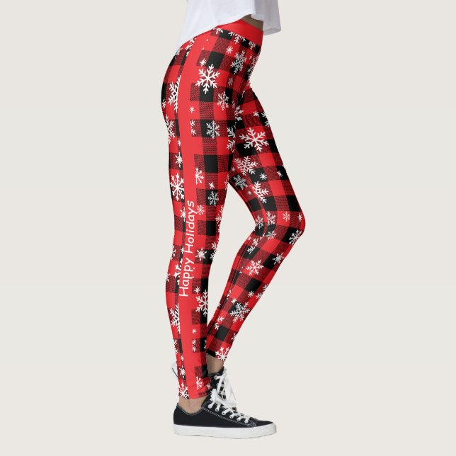 Leggings Personnalisable "Joyeuses Fêtes" (Droite)
