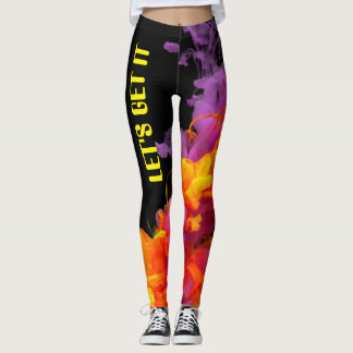 Leggings Personnalisable laissez-nous lui obtiennent la