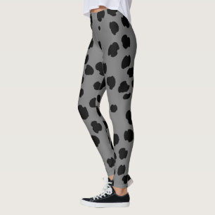 Leggings Personnalisé Haut Taille Empreinte de léopard Legg