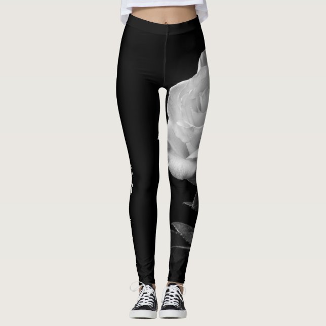 Leggings Personnaliser le Rose (Devant)