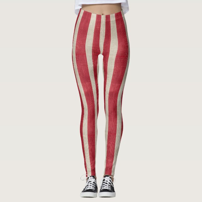 Leggings personnalisés avec impression intégrale (Devant)