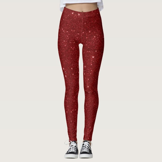 Leggings personnalisés avec impression intégrale (Devant)