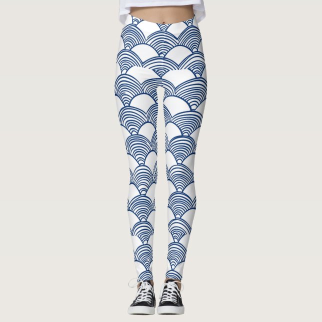 Leggings personnalisés avec impression intégrale (Devant)