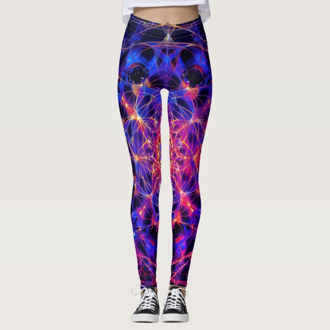 Leggings personnalisés avec impression intégrale (Devant)