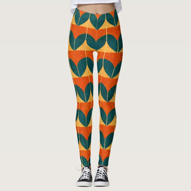 Leggings personnalisés avec impression intégrale (Devant)