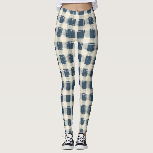 Leggings personnalisés avec impression intégrale (Devant)