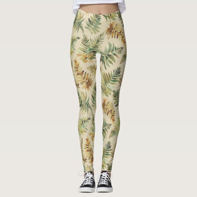 Leggings personnalisés avec impression intégrale p (Devant)
