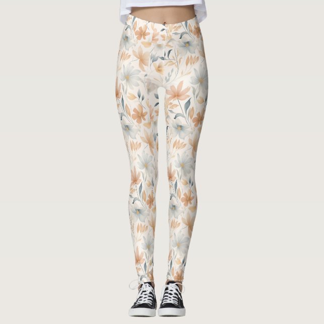 Leggings personnalisés avec impression intégrale p (Devant)
