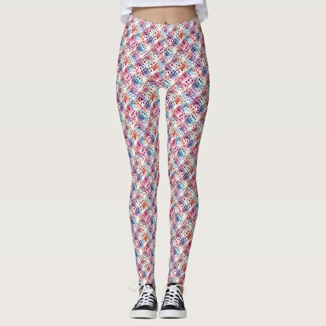 Leggings personnalisés avec impression intégrale p (Devant)
