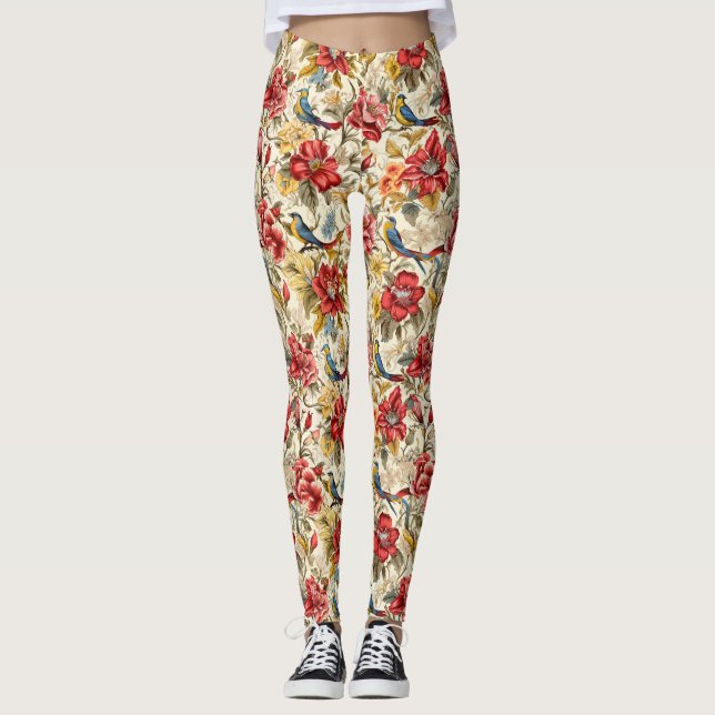 Leggings personnalisés avec impression intégrale p (Devant)