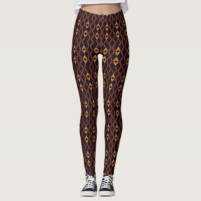 Leggings Personnalisés avec Impression Personnalis (Devant)