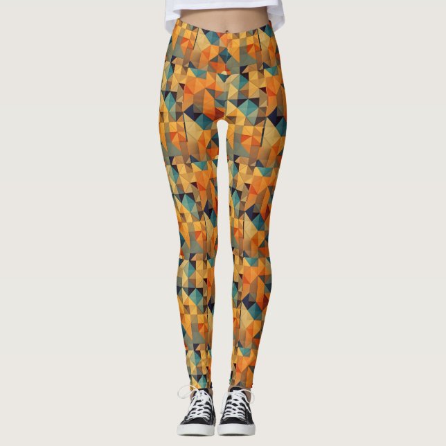 Leggings Personnalisés avec Impression Personnalis (Devant)