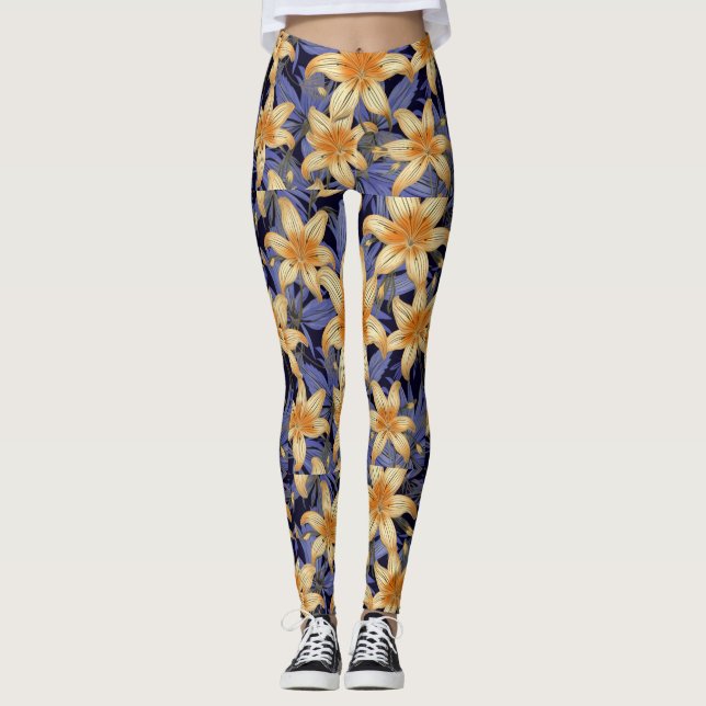 Leggings Personnalisés avec Impression Personnalis (Devant)
