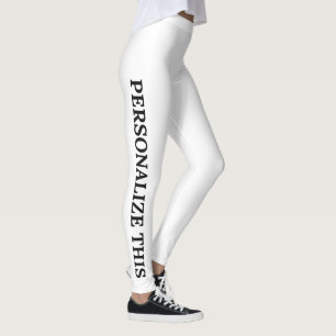 Leggings personnalisés personnalisés personnalisés