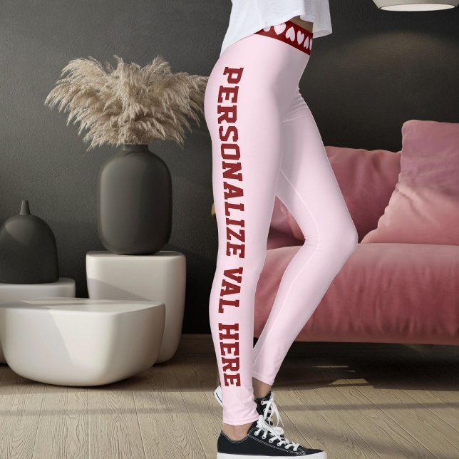 Leggings Personnalisez Mon Cadeau de la Saint-Valentin Amou (Créateur téléchargé)