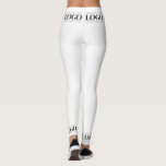 Leggings Personnalisez votre logo Entreprise Rectangle ici<br><div class="desc">Faites la promotion de votre entreprise avec ces leggings cool,  avec modèle logo personnalisé! Ajoutez facilement votre propre logo en cliquant sur l'option "personnaliser".</div>