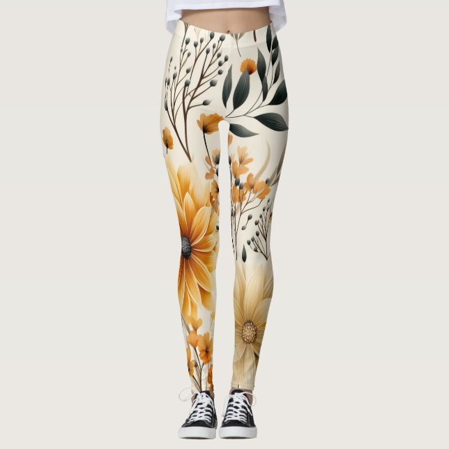 Leggings Pétales (Devant)