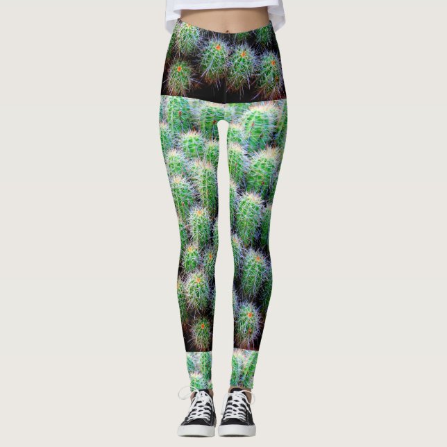 Leggings petit baril cactus vert (Devant)