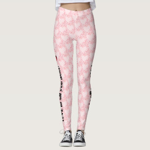 Leggings Petit coeur pois jambières de yoga