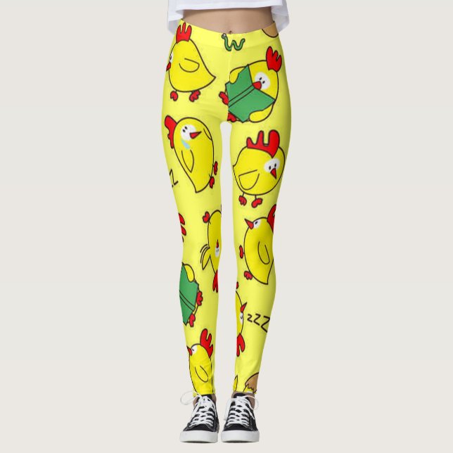 Leggings Petit poulet (Devant)