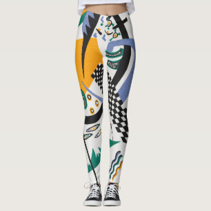 Leggings Petits Mondes IV, Abstrait, Wassily Kandinsky