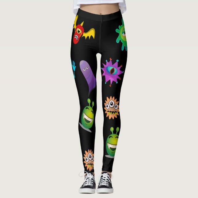 Leggings Petits monstres (Devant)