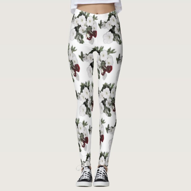 Leggings Petunia blanc (Devant)