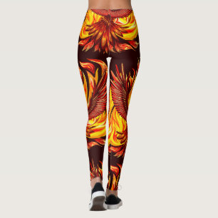 Leggings Phoenix mythologique immortelle Créature